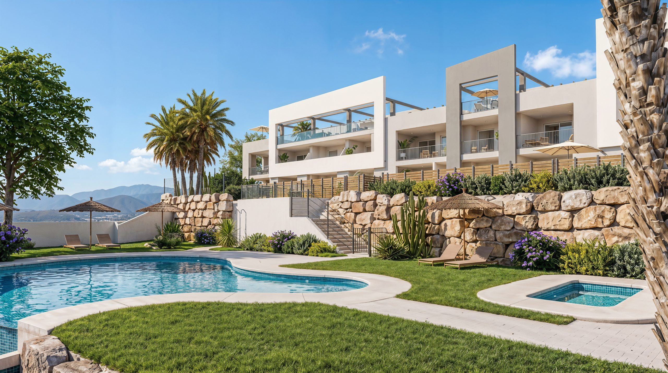 Terraza de vivienda en Horizontes